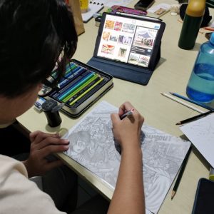 bimbel-gambar-villa-merah-tips-membuat-gambar-narasi